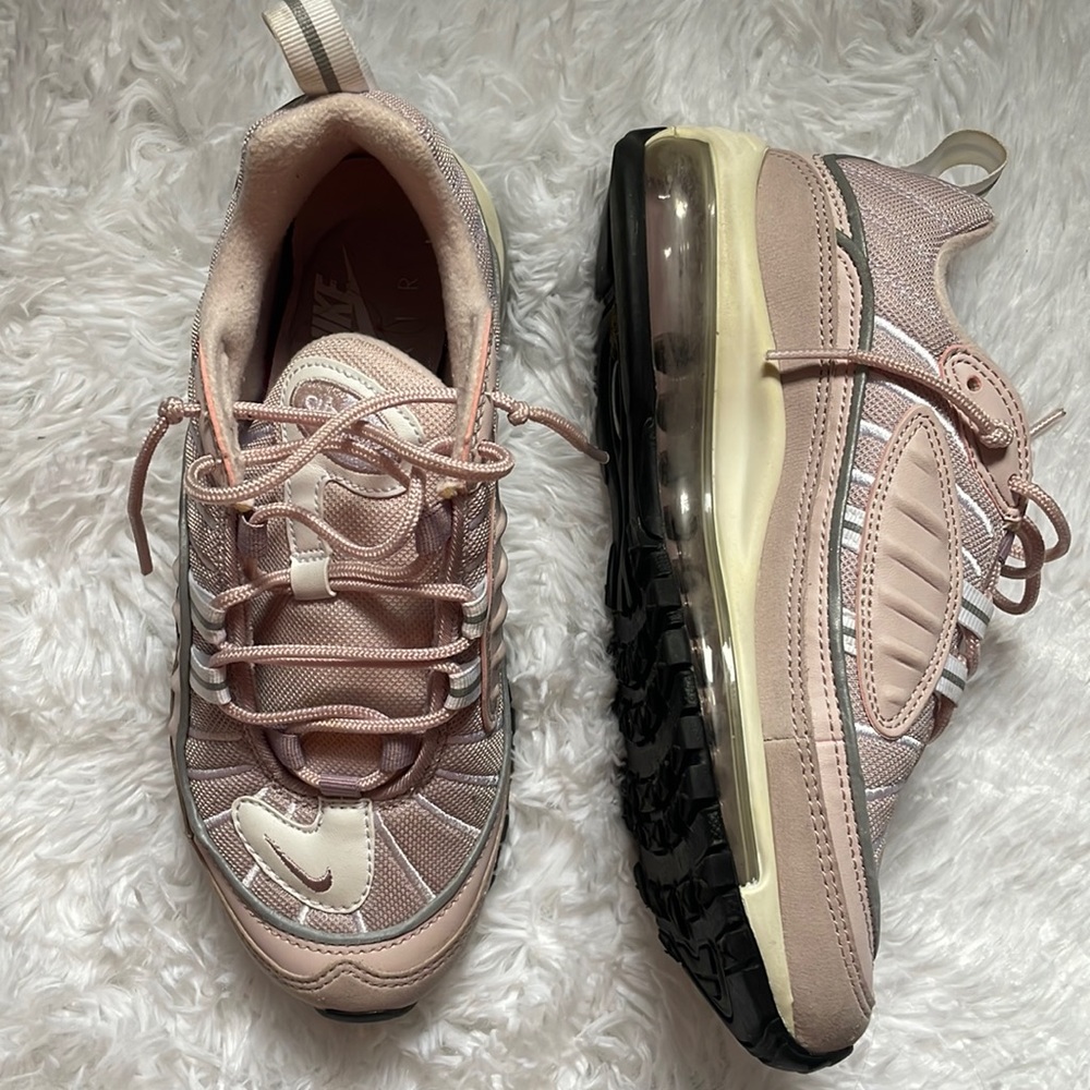 Pink Nike Air Max 98 size 6 in women